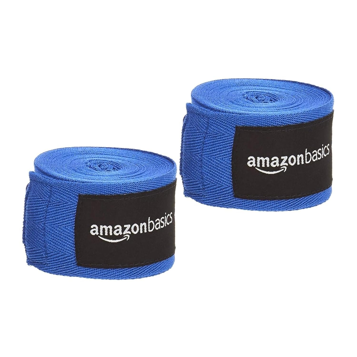 Amazon Basics Hand Wraps — Blue (Pair)